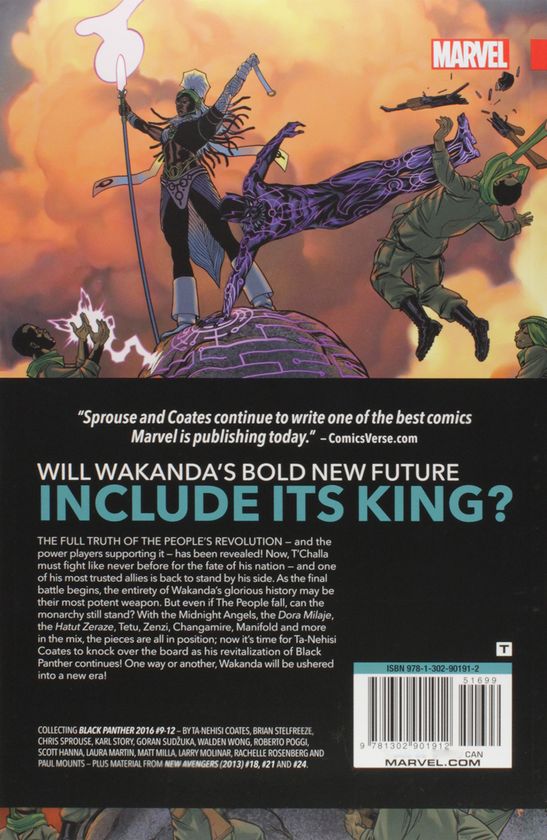 Бумажная книга «Black Panther. A Nation Under Our Feet. Book 3», автор Та-Нахаси Коатс - фото №1