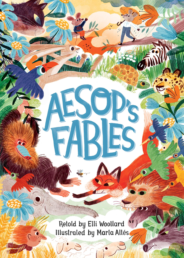 Бумажная книга «Aesop's Fables, Retold by Elli Woollard», автор Элли Вуллард - фото №1