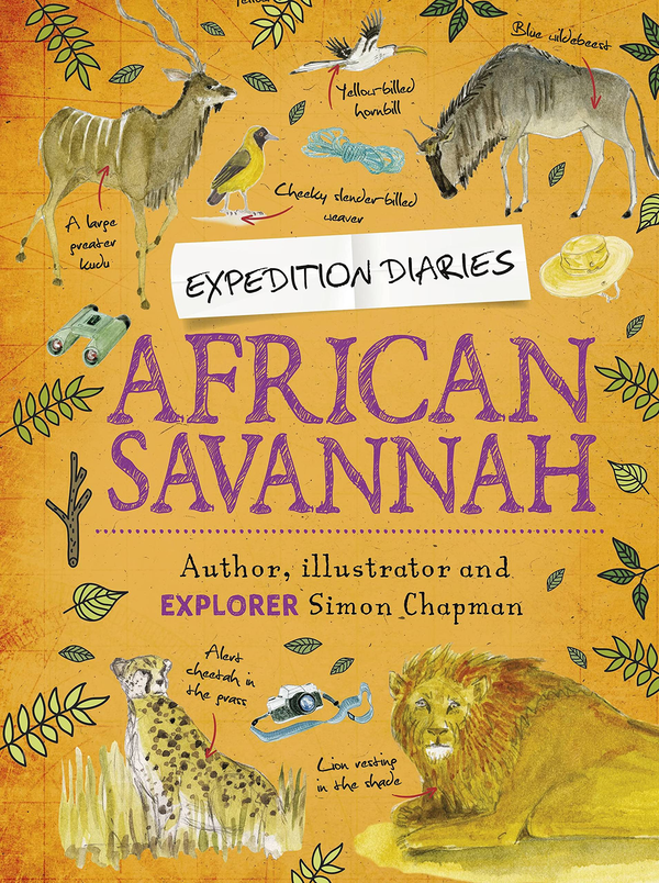 Бумажная книга «African Savannah», автор Саймон Чепмен - фото №1