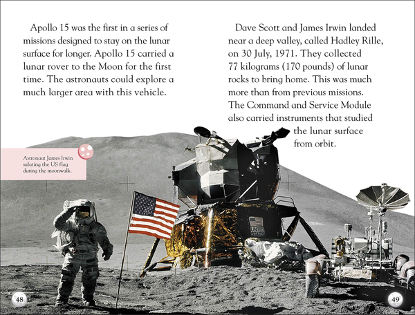 Паперова книга «Moon Landings» - фото №1