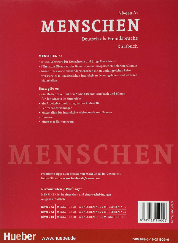 Паперова книга «Menschen. Kursbuch A2» - фото №1
