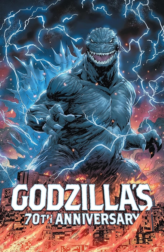Паперова книга «Godzilla. 70th Anniversary», авторів Джеймс Стокоу, Джоель Джонс - фото №1