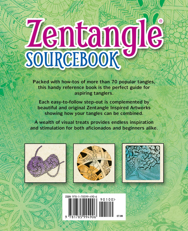 Бумажная книга «Zentangle Sourcebook», автор Джейн Марбэ - фото №1
