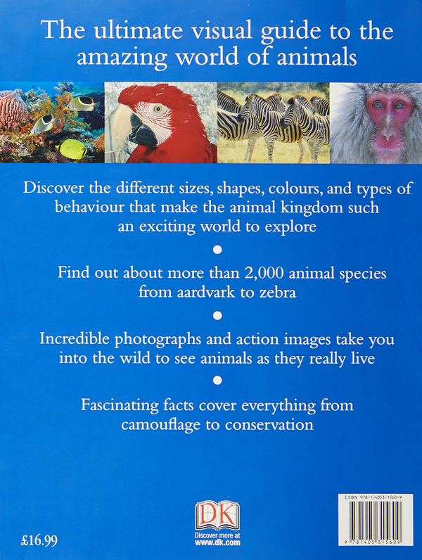Паперова книга «Encyclopedia of Animals» - фото №1