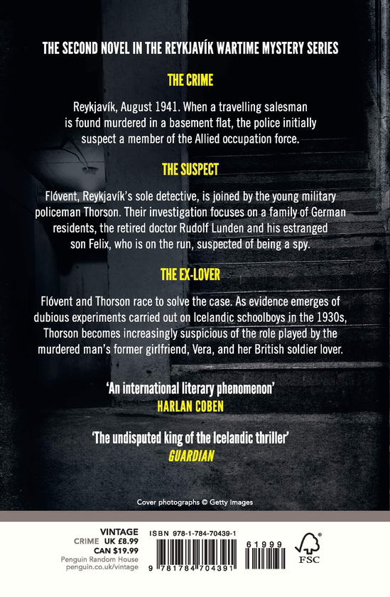 Бумажная книга «The Shadow Killer», автор Арнальд Индридасон - фото №1