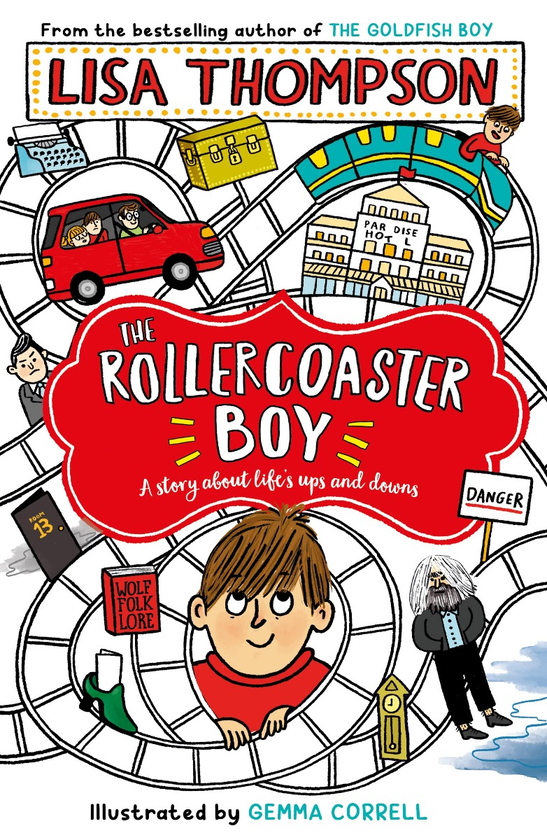 Паперова книга «The Rollercoaster Boy», автор Ліза Томпсон - фото №1