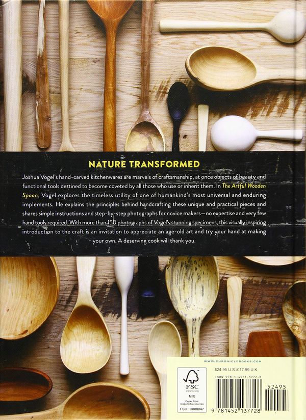 Бумажная книга «The Artful Wooden Spoon. How to Make Exquisite Keepsakes for the Kitchen», автор Джош Фогель - фото №1