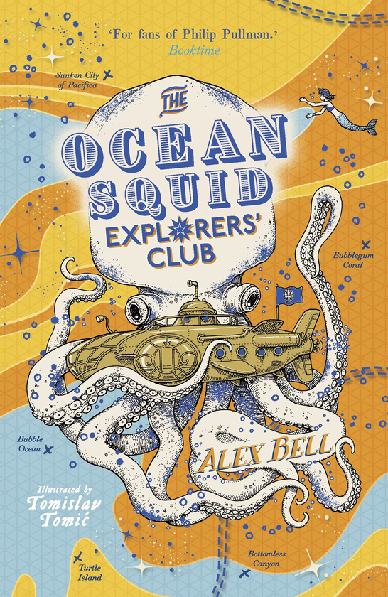 Паперова книга «The Ocean Squid Explorers' Club. Book 4», автор Алекс Белл - фото №1