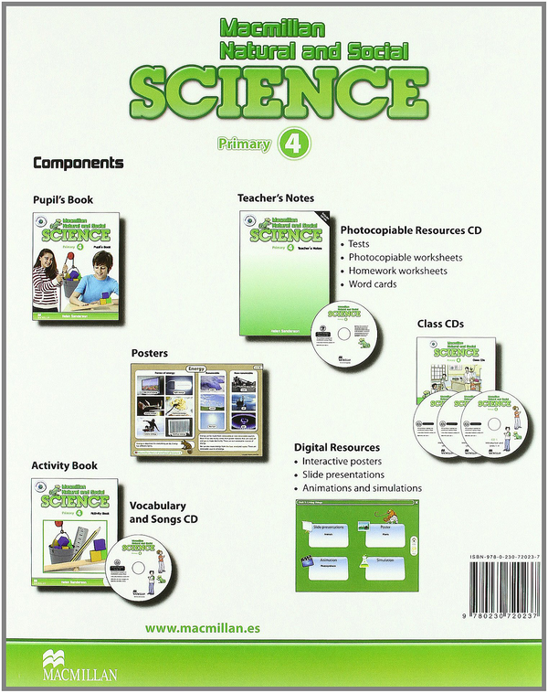 Бумажная книга «Macmillan Natural and Social Science Level 4 Pupil's Book », авторов Хелен Сандерсон, Джоан Рамсден - фото №1
