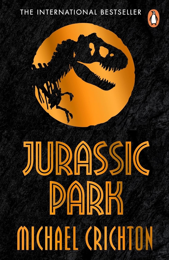 Бумажная книга «Jurassic Park», автор Майкл Крайтон - фото №1