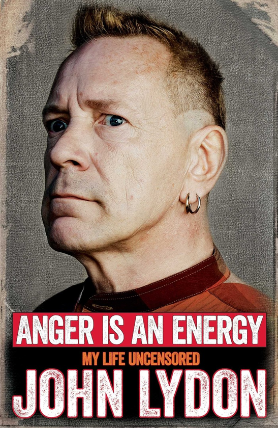 Паперова книга «Anger is an Energy. My Life Uncensored», автор Джон Лайдон - фото №1