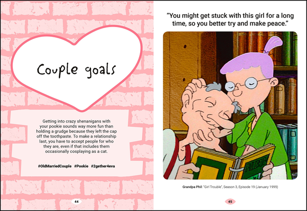 Бумажная книга «Nickelodeon Hey Arnold! Guide To Relationships», автор Стейси Грант - фото №1