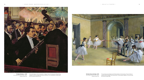 Бумажная книга «Edgar Degas Masterpieces of Art», автор Майкл Робинсон - фото №1