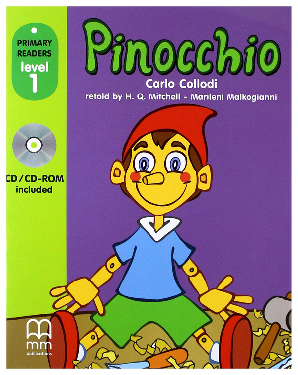 Бумажная книга «Pinocchio. Level 1.Student's Book (+CD)» - фото №1