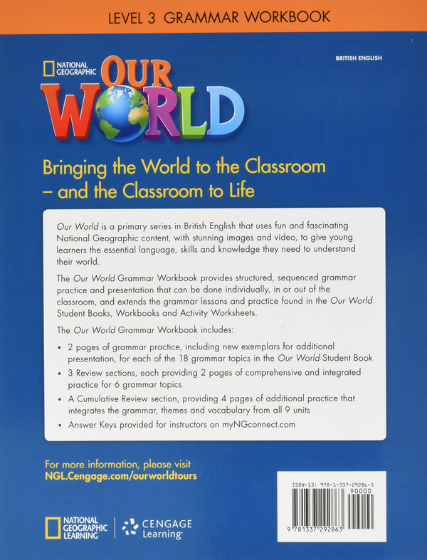 [object Object] «Our World 3 Grammar Workbook», автор Роб Свед - фото №2 - мініатюра