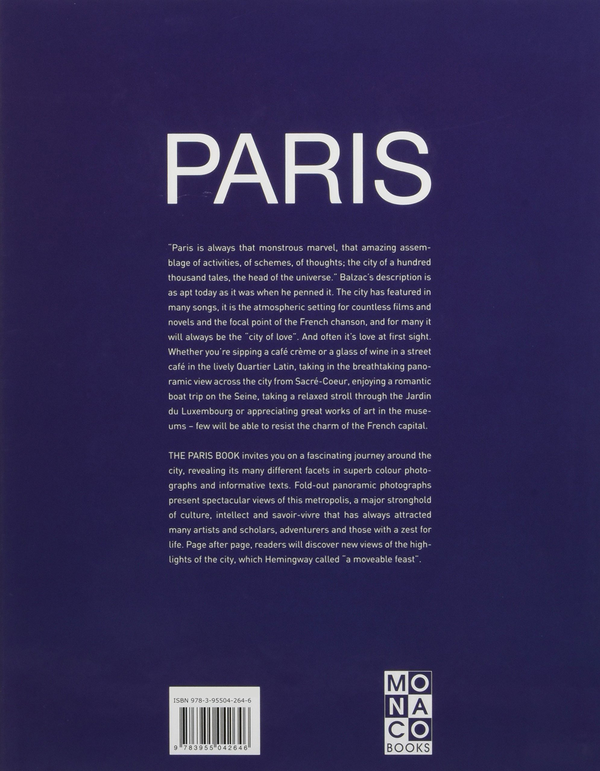 Паперова книга «The Paris Book» - фото №1