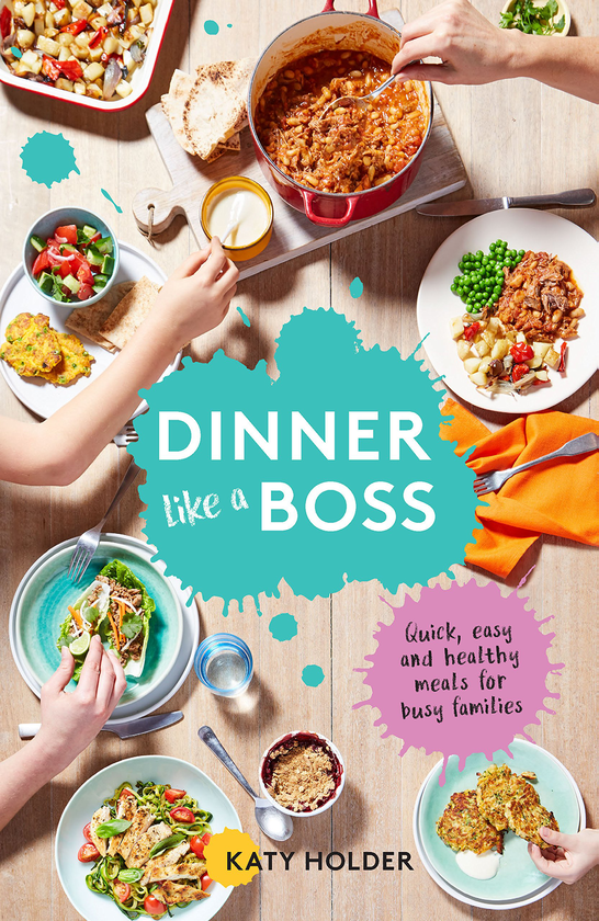 Паперова книга «Dinner Like a Boss», автор Кеті Холдер - фото №1
