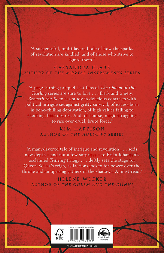 Паперова книга «Beneath the Keep. A Novel of the Tearling», автор Еріка Йохансен - фото №1