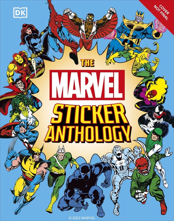 Бумажная книга «The Marvel Sticker Anthology» - фото №1