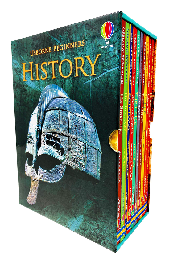 Паперова книга «Usborne Beginners History. 10 Books Collection Box Set» - фото №1