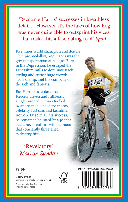 Паперова книга «Reg Harris: The Rise and Fall of Britain's Greatest Cyclist», автор Роберт Дінін - фото №1