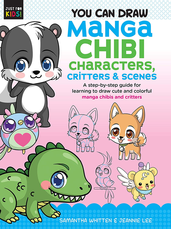 [object Object] «You Can Draw Manga Chibi Characters, Critters & Scenes», авторів Джинні Лін, Саманта Віттен - фото №1