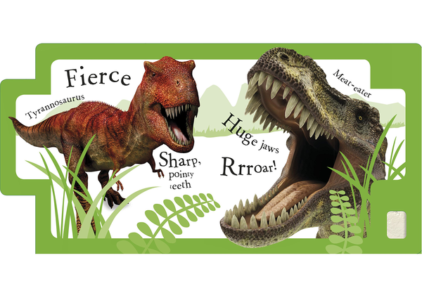 Бумажная книга «Feel and Find Fun Dinosaurs» - фото №1