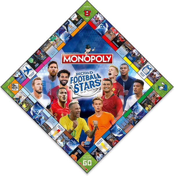  «Настільна гра Winning Moves World Football Stars Monopoly», бренда Winning Moves - фото №1