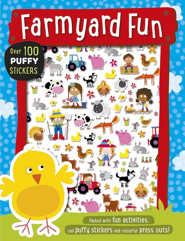 Бумажная книга «Farmyard Fun», автор Make Believe Ideas - фото №1
