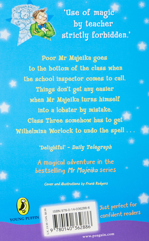 Паперова книга «Mr Majeika and the School Inspector», автор Хамфрі Карпентер - фото №1