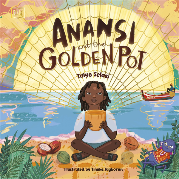 Бумажная книга «Anansi and the Golden Pot», автор Тайе Селаси - фото №1