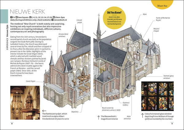 Паперова книга «Amsterdam Mini Map and Guide» - фото №1