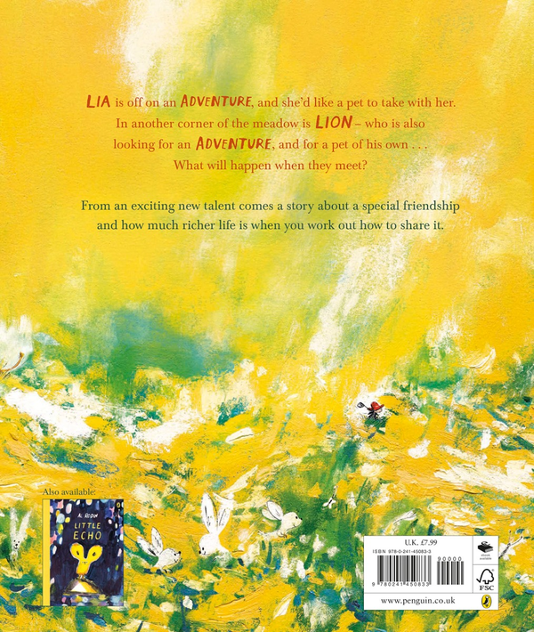 Паперова книга «Lia and the Lion», автор Аль Роден - фото №1