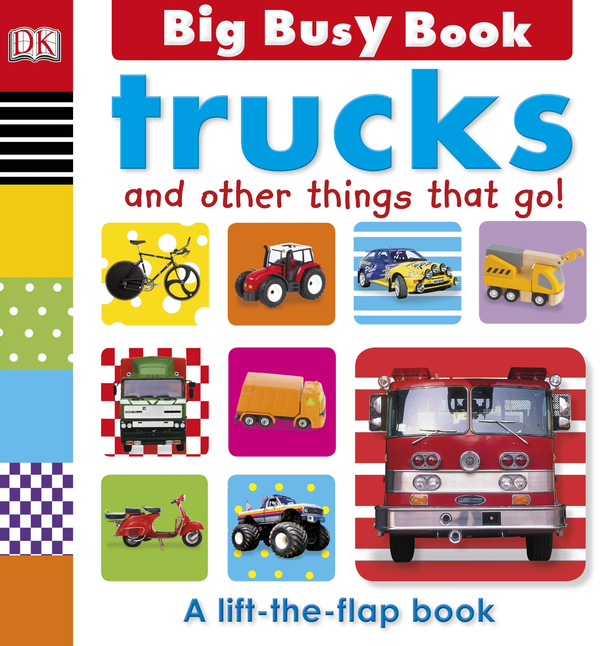 Бумажная книга «Big Busy Book Trucks» - фото №1