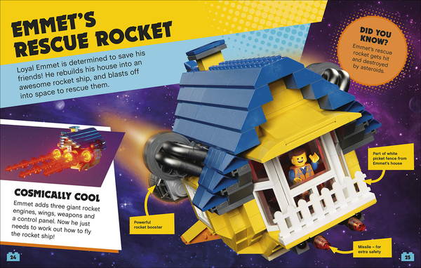[object Object] «The LEGO MOVIE 2 The Awesomest, Most Amazing, Most Epic Movie Guide in the Universe!», автор Хелен Мюррей - фото №4 - миниатюра