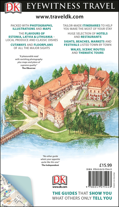 Паперова книга «Estonia, Latvia and Lithuania» - фото №1