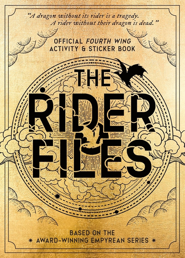 Бумажная книга «The Rider Files: Official Fourth Wing Activity & Sticker Book», автор Творческая группа Уолтера Фостера - фото №1