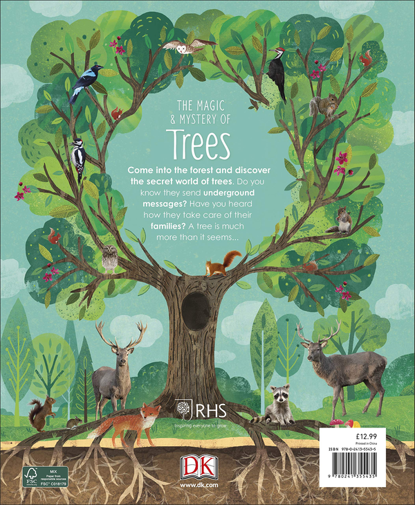 Бумажная книга «RHS The Magic and Mystery of Trees», автор Джен Грин - фото №1