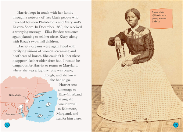 Паперова книга «Harriet Tubman», автор Кітсон Язинка - фото №1