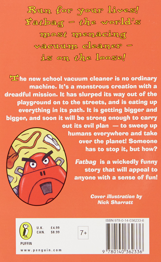 Паперова книга «Fatbag: The Demon Vacuum Cleaner», автор Джеремі Стронг - фото №1