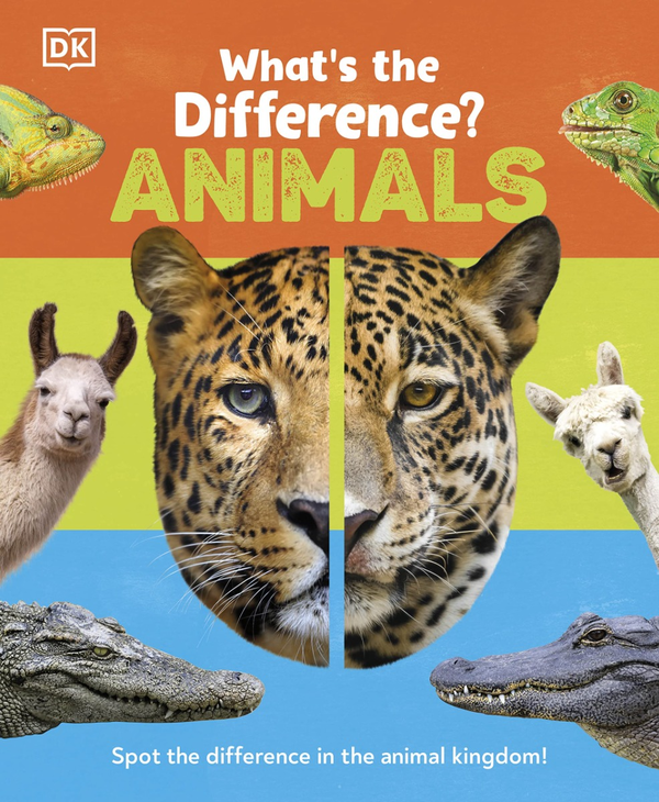 Бумажная книга «What's the Difference? Animals. Spot the difference in the animal kingdom!» - фото №1