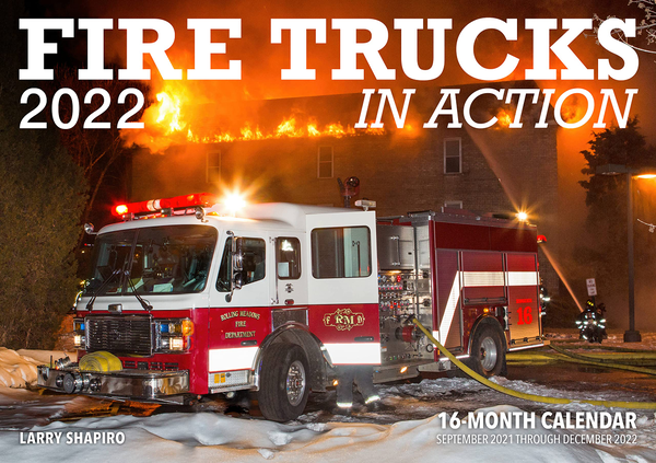 Бумажная книга «Fire Trucks in Action 2022», автор Ларри Шапиро - фото №1