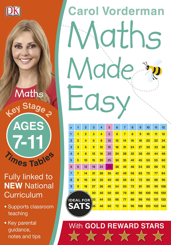 [object Object] «Maths Made Easy Times Tables Ages 7-11 Key Stage 2», автор Кэрол Вордерман - фото №1