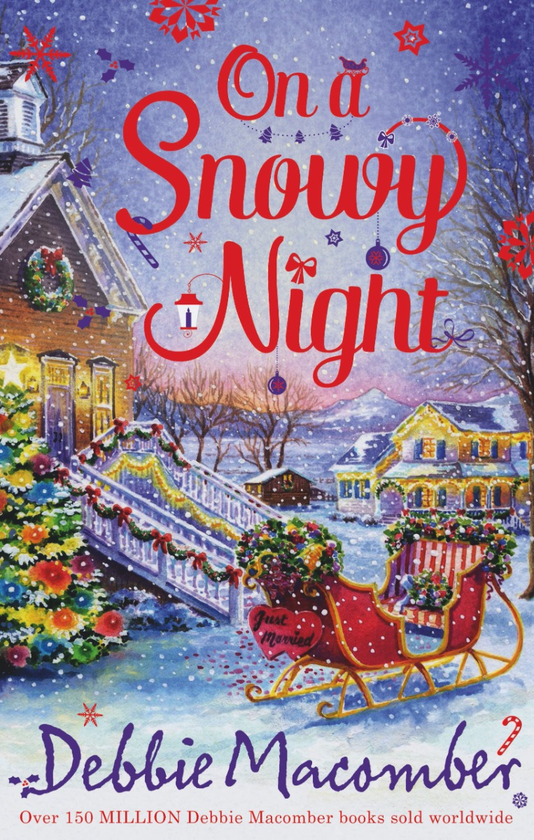 Бумажная книга «On A Snowy Night», автор Дебби Макомбер - фото №1