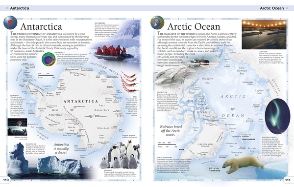 Бумажная книга «Children's Illustrated World Atlas» - фото №1