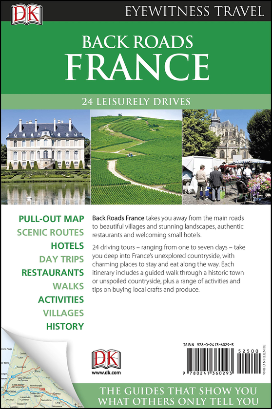 Паперова книга «Back Roads France» - фото №1