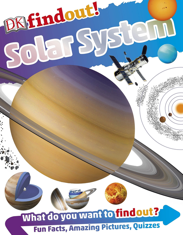Паперова книга «DKfindout! Solar System», автор Сара Крудадс - фото №1
