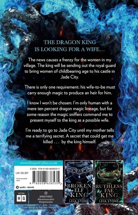 Бумажная книга «The Last Dragon King», автор Лея Стоун - фото №1