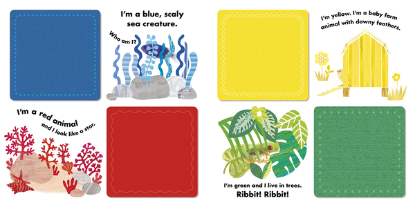 Бумажная книга «Animal Colours. Lift-the-flap Learning Fun!» - фото №1