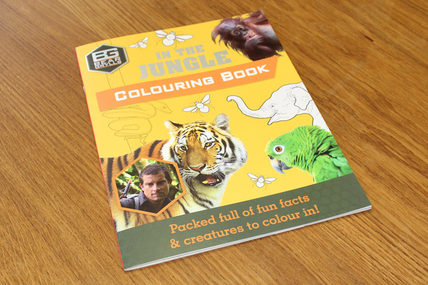 Бумажная книга «Bear Grylls Colouring Books: In the Jungle», автор Беар Гриллс - фото №1